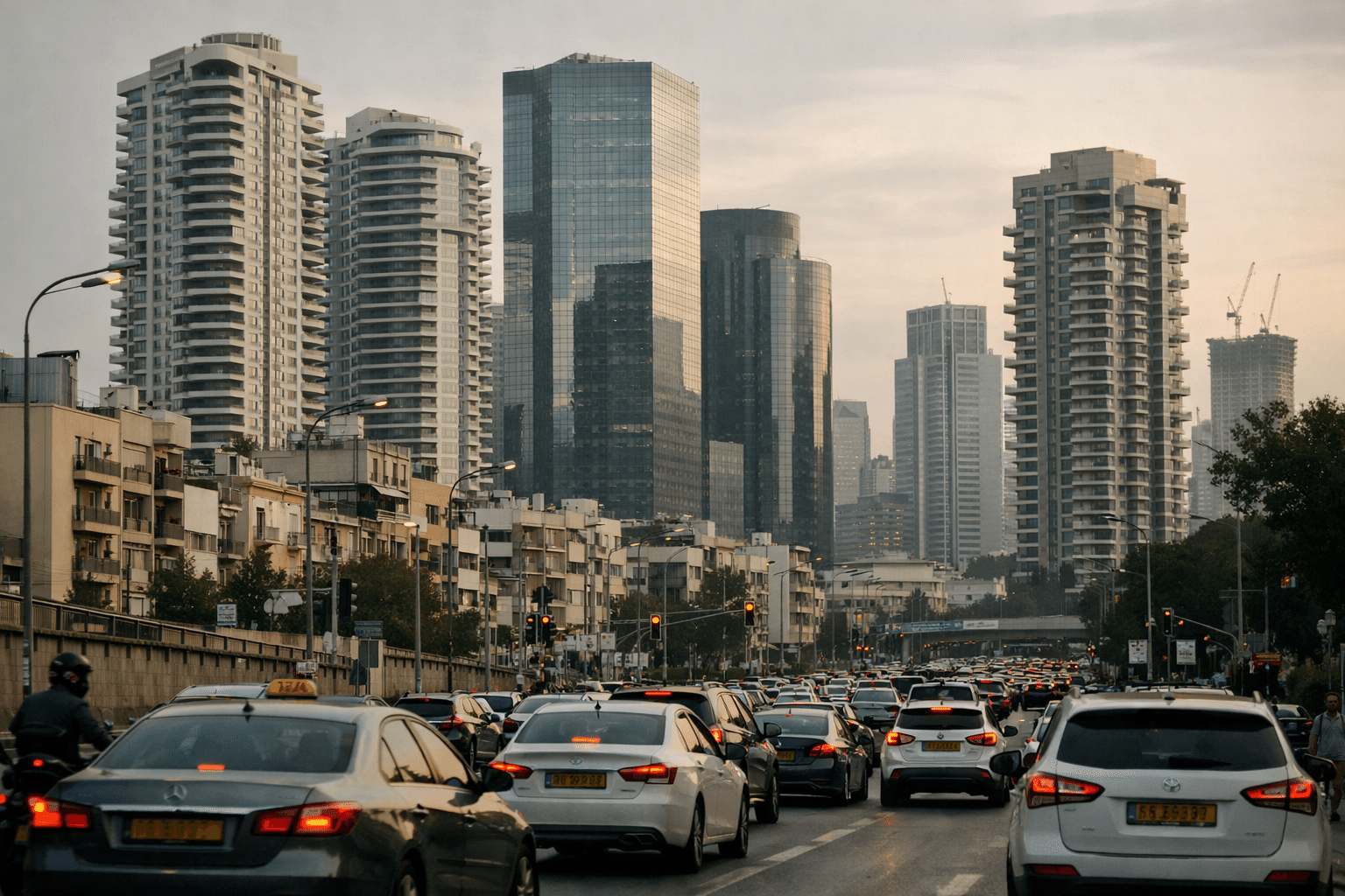 כשהפרמיה נשחקת: מה מלמדים שוק הדיור בתל אביב וביטוחי הרכב על שינוי הכוח במשק featured