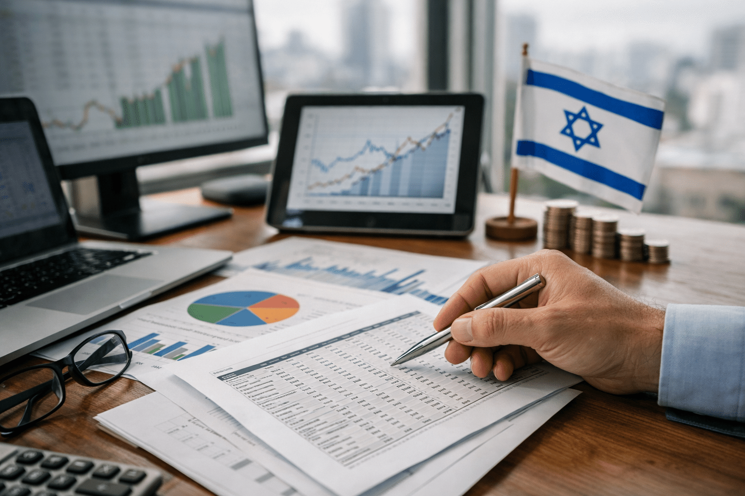 לא כל טבלה מספרת את הסיפור: כך קוראים נכון נתוני צמיחה ושוק בישראל