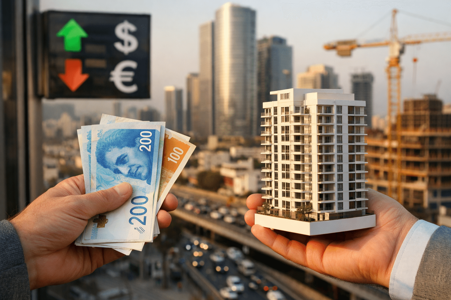 למה מניות הנדל״ן בתל אביב נהנות עכשיו מרוח גבית מהשקל ומהריבית